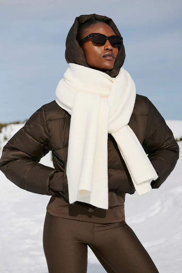 Oversized merino wool scarf (NEW)