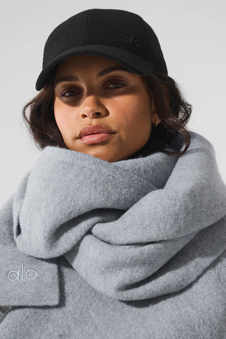 Oversized merino wool scarf (NEW)