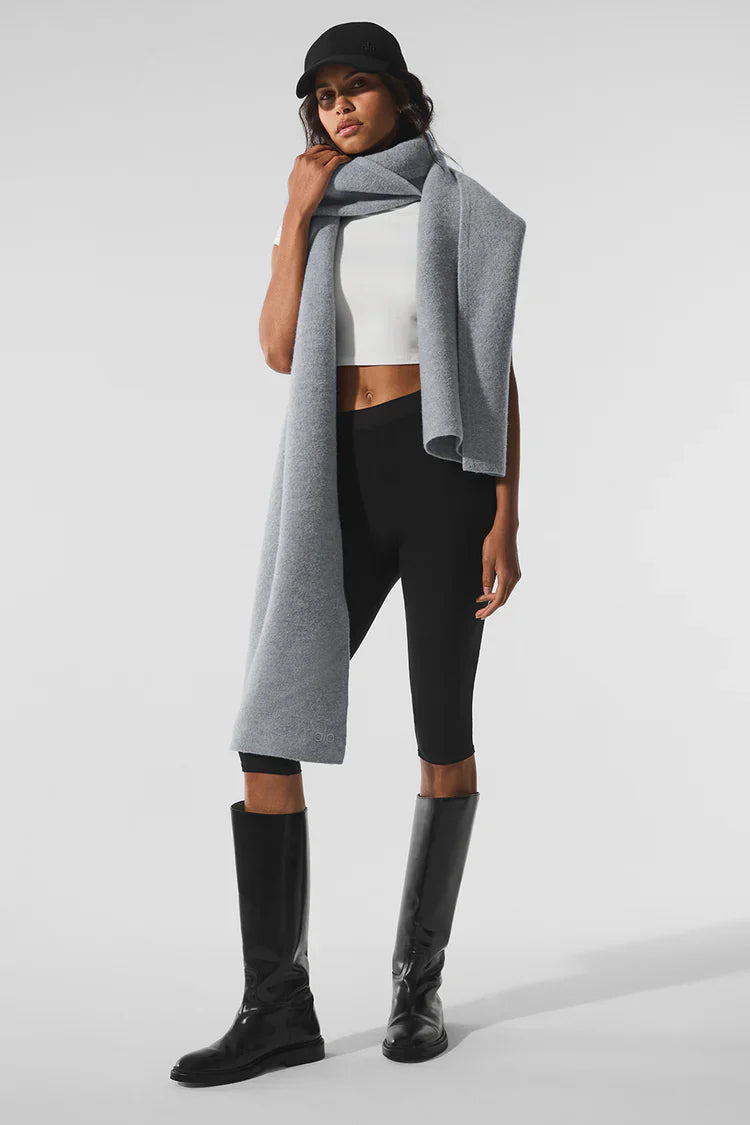 Oversized merino wool scarf (NEW)