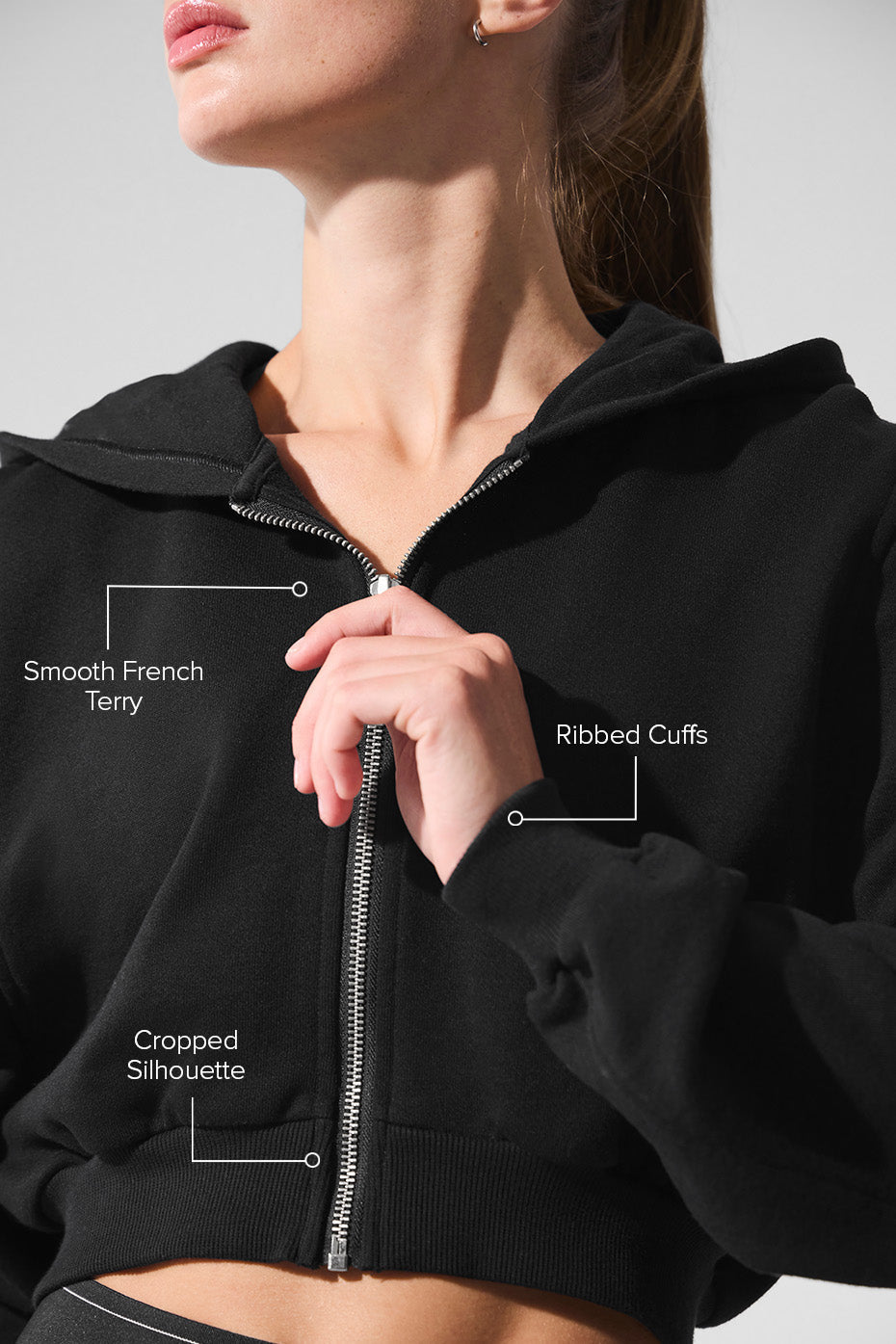 Sweet Escape zip-up hoodie