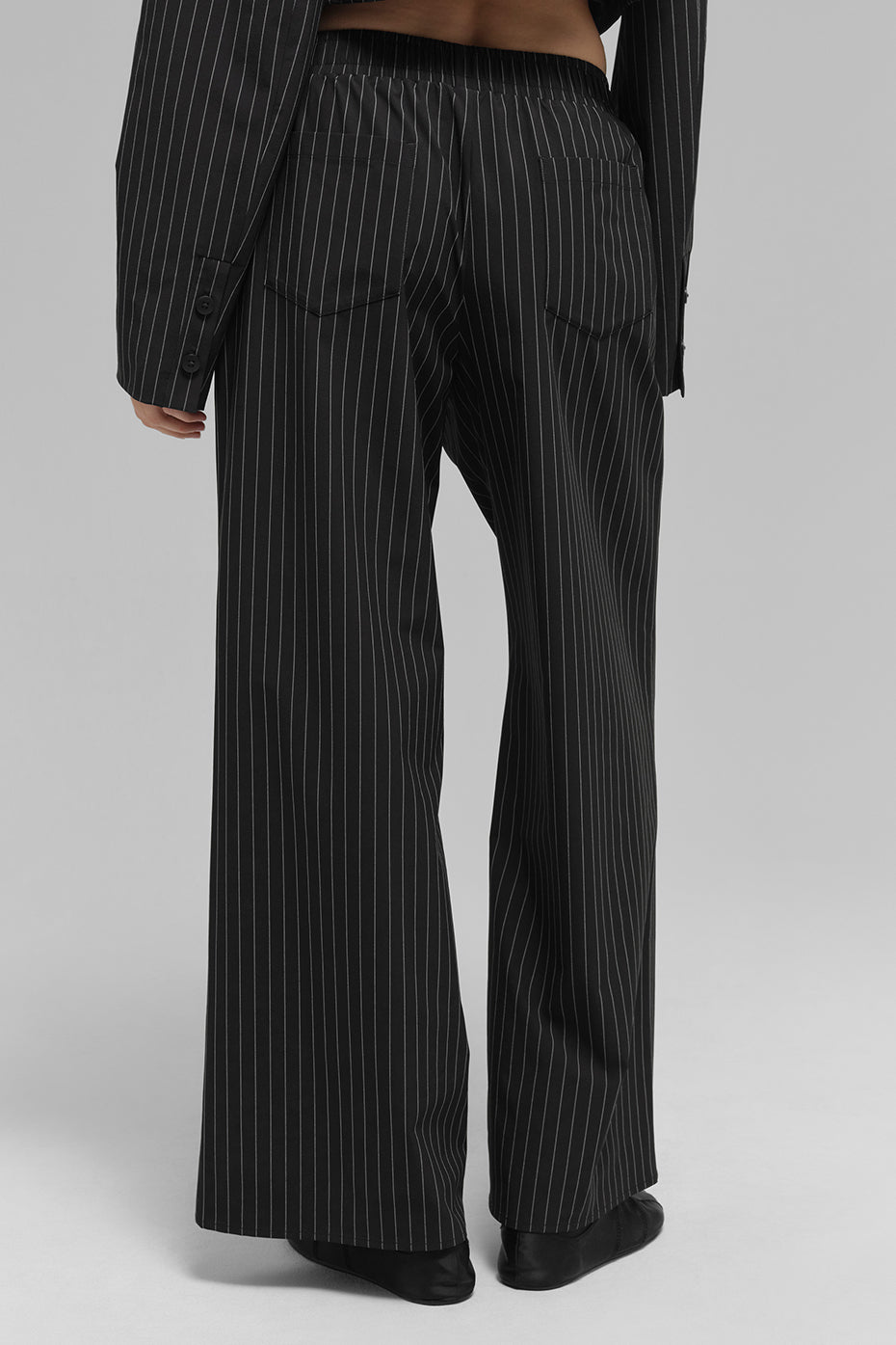 Daylight striped boxer trousers