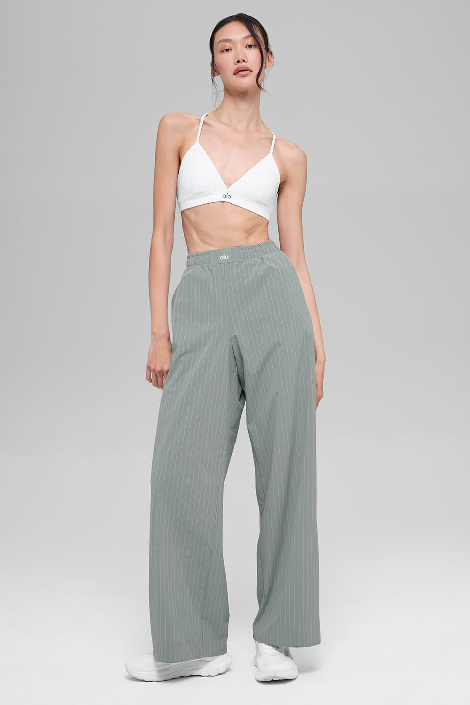 Daylight striped boxer trousers