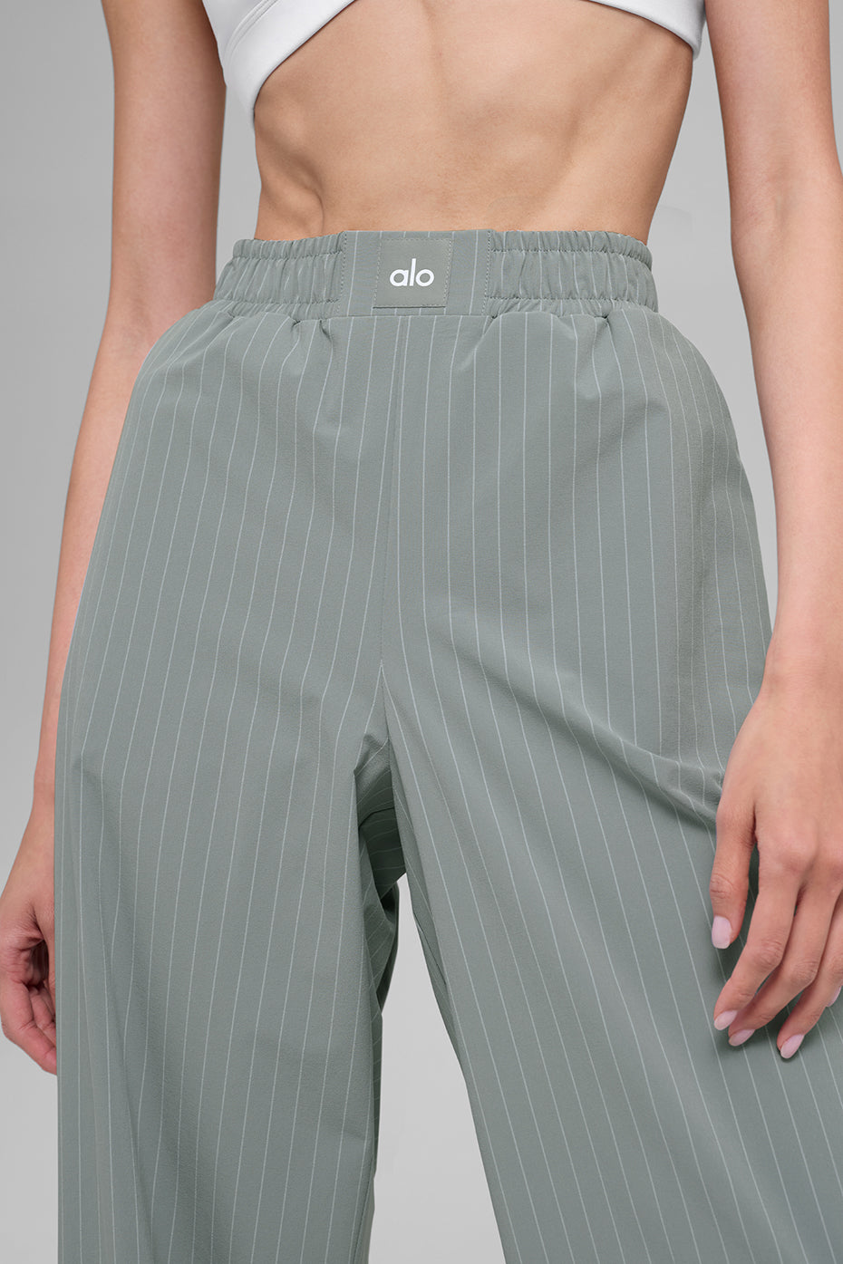 Daylight striped boxer trousers