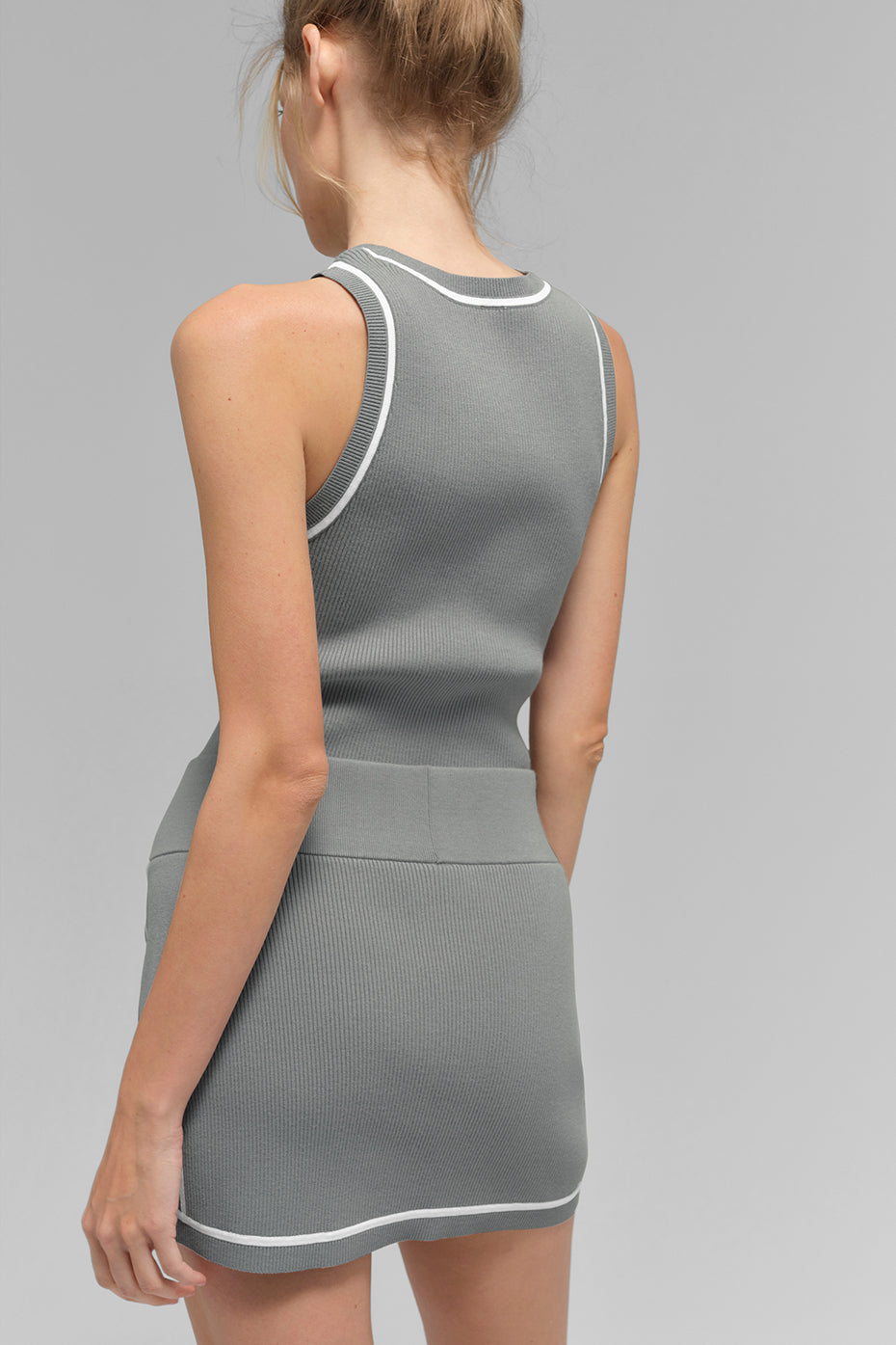 Highline ribbed knit mini skirt (NEW) (OUT OF STOCK)