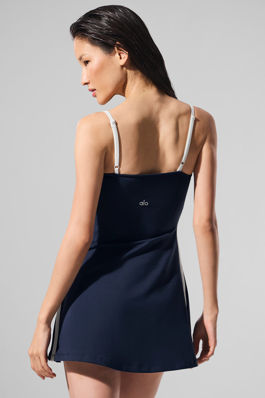 Airbrushed sleek dress