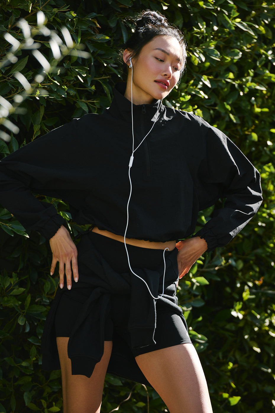 Cropped 1/4 Zip Alumni Pullover