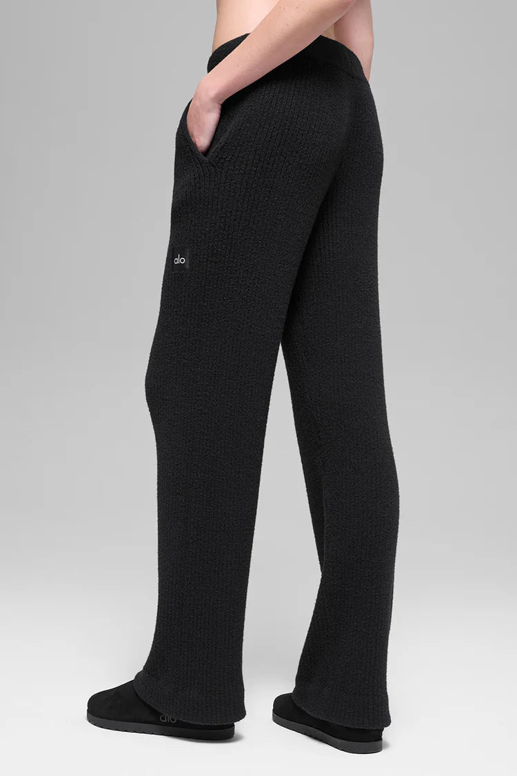 Snuggle Up Sweater High-Waist Wide Leg Pant